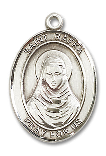 Sterling Silver Saint Rafta Pendant