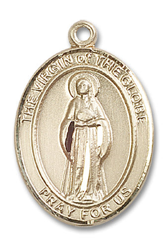 14kt Gold Filled Virgin of the Globe Pendant