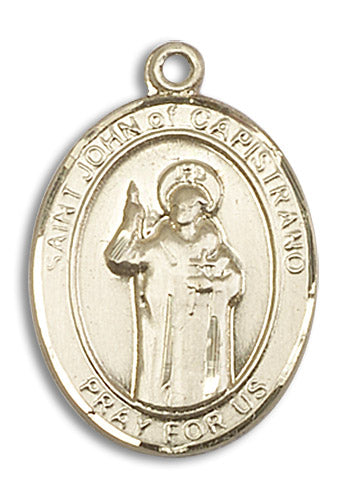 14kt Gold Filled Saint John Of Capistrano Pendant