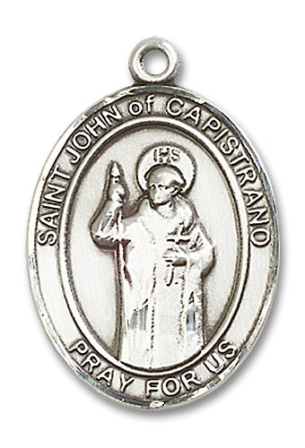 Sterling Silver Saint John of Capistrano Pendant