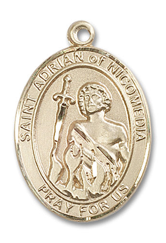 14kt Gold Filled Saint Adrian of Nicomedia Pendant