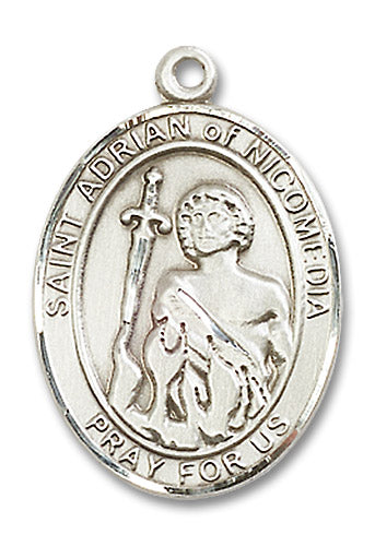 Sterling Silver Saint Adrian of Nicomedia Pendant