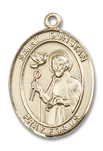 14kt Gold Filled Saint Dunst Pendant