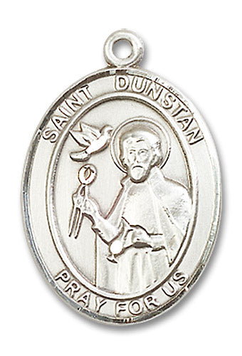 Sterling Silver Saint Dunst Pendant