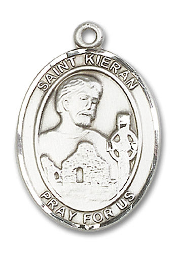 Sterling Silver Saint Kieran Pendant