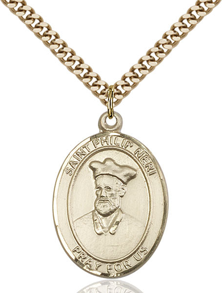 14kt Gold Filled Saint Philip Neri Pendant