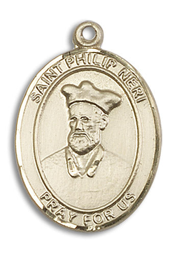 14kt Gold Saint Philip Neri Medal