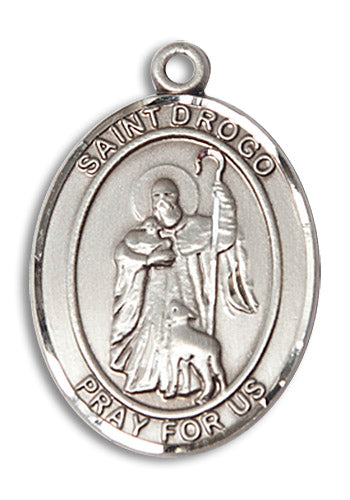 Sterling Silver Saint Drogo Pendant