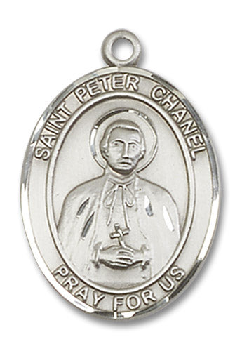 Sterling Silver Saint Peter Chanel Pendant