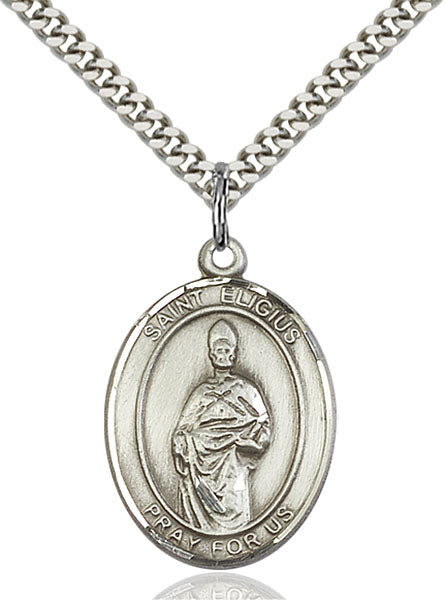 Sterling Silver Saint Eligius Pendant