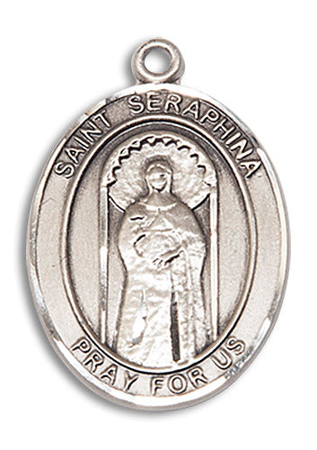 Sterling Silver Saint Seraphina Pendant