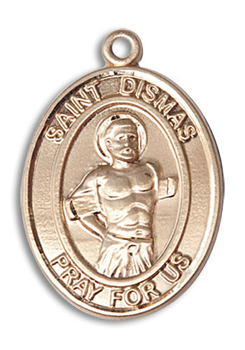 14kt Gold Filled Saint Dismas Pendant