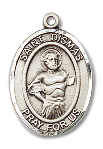 Sterling Silver Saint Dismas Pendant