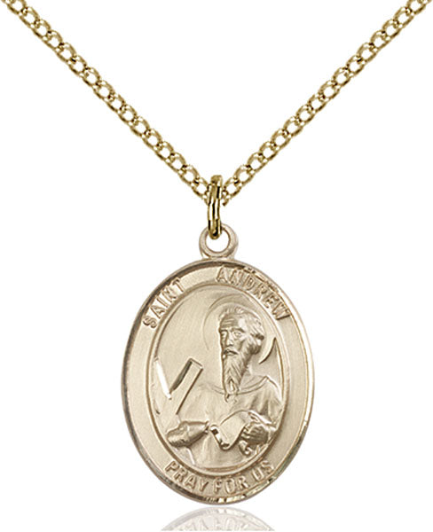 14kt Gold Filled Saint Andrew the Apostle Pendant