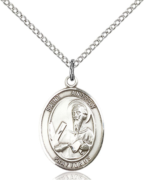Sterling Silver Saint Andrew the Apostle Pendant