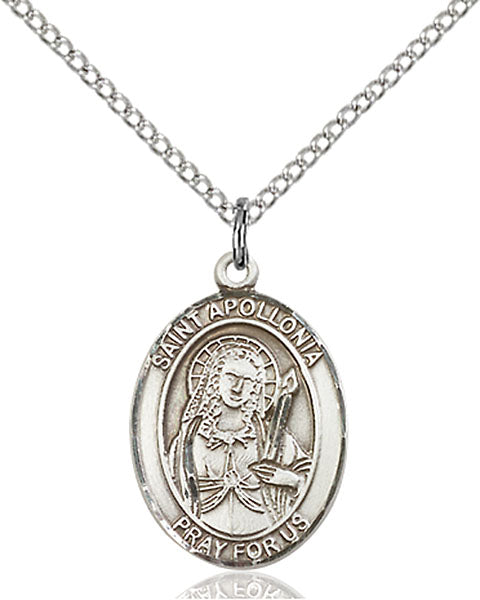 Sterling Silver Saint Apollonia Pendant