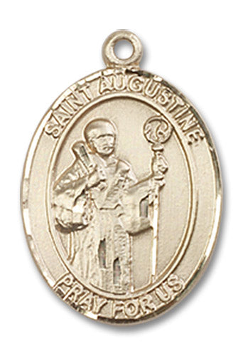 14kt Gold Saint Augustinian Medal