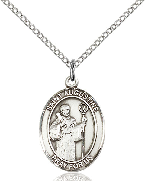 Sterling Silver Saint Augustinian Pendant