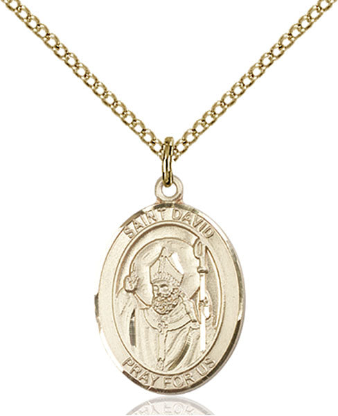 14kt Gold Filled Saint David of Wales Pendant