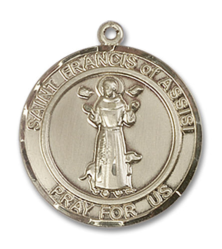 14kt Gold Filled Saint Francis of Assisi Pendant