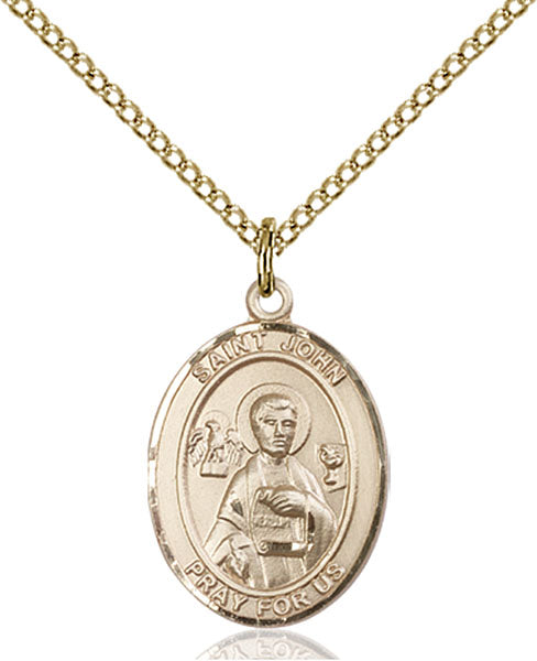 14kt Gold Filled Saint John the Apostle Pendant