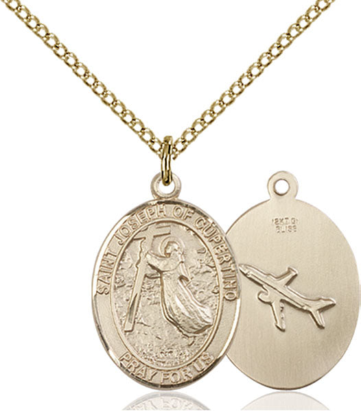 14kt Gold Filled Saint Joseph of Cupertino Pendant