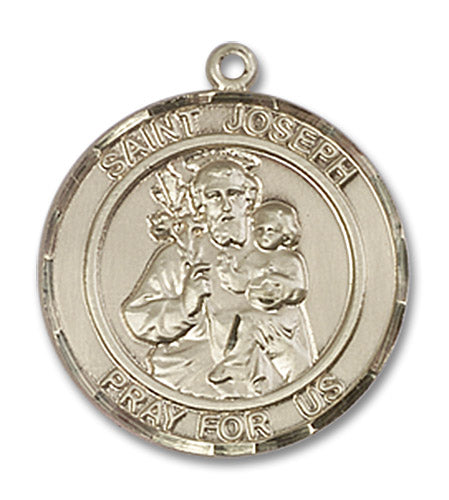 14kt Gold Saint Joseph Medal