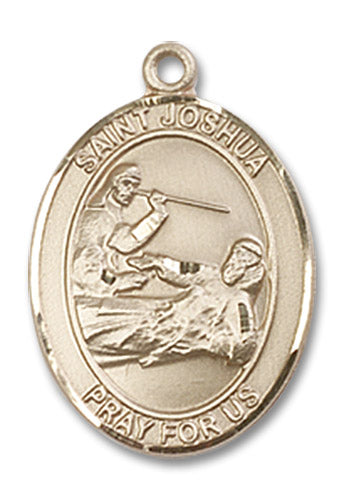 14kt Gold Saint Joshua Medal