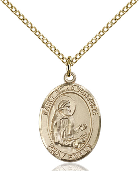 14kt Gold Filled Saint Bonaventure Pendant