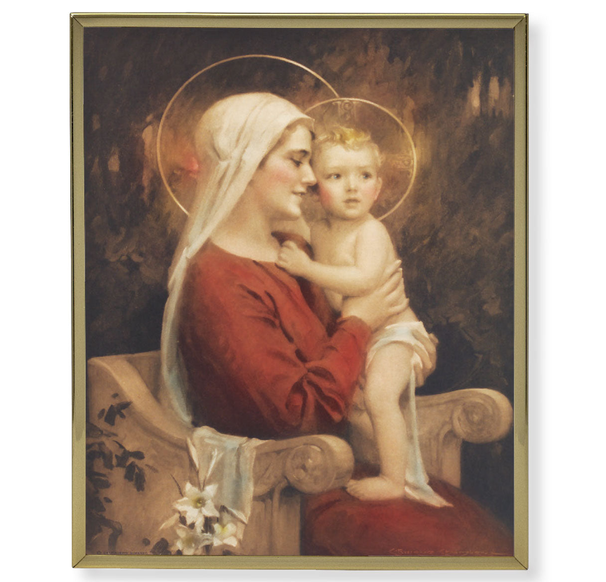Madonna and Child Framed Plaque Art
