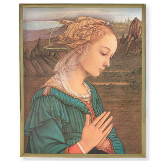 Madonna Gold Framed Plaque Art