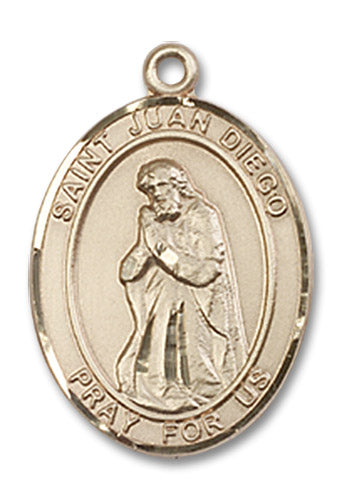 14kt Gold Saint Juan Diego Medal