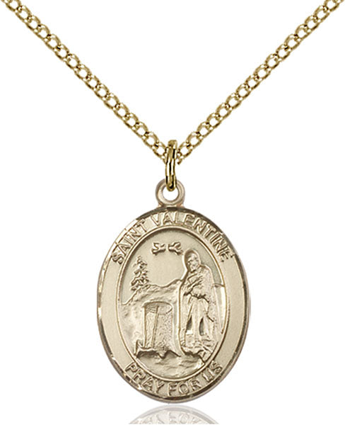 14kt Gold Filled Saint Valentine of Rome Pendant