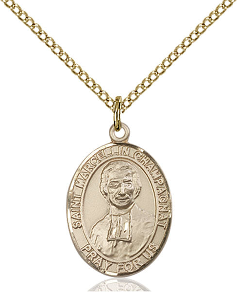 14kt Gold Filled Saint Marcellin Champagnat Pendant