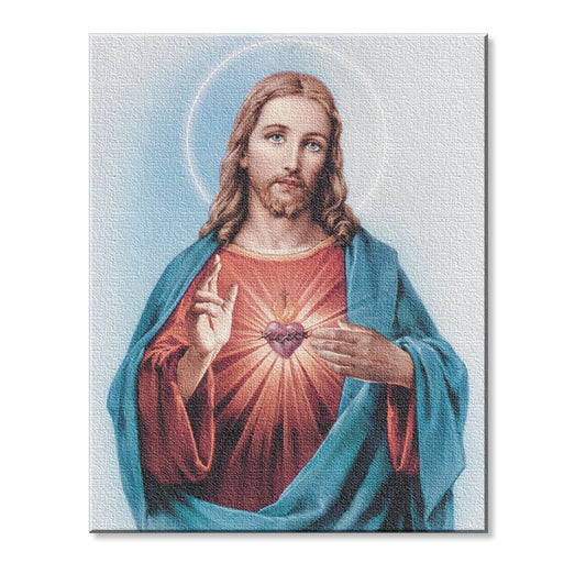 Sacred Heart of Jesus Canvas Print