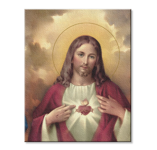 Sacred Heart of Jesus Canvas Print