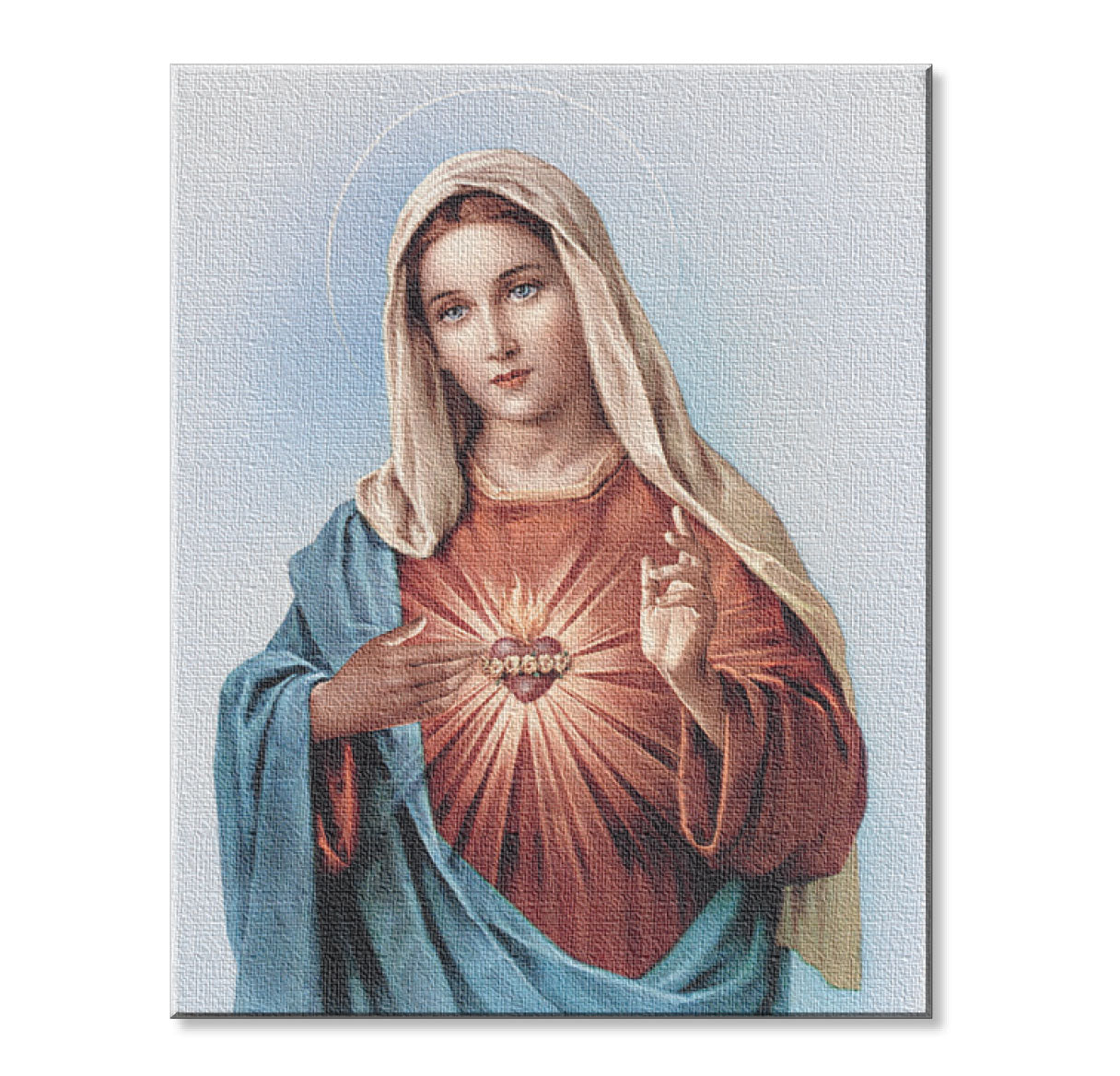 Immaculate Heart of Mary Canvas Print