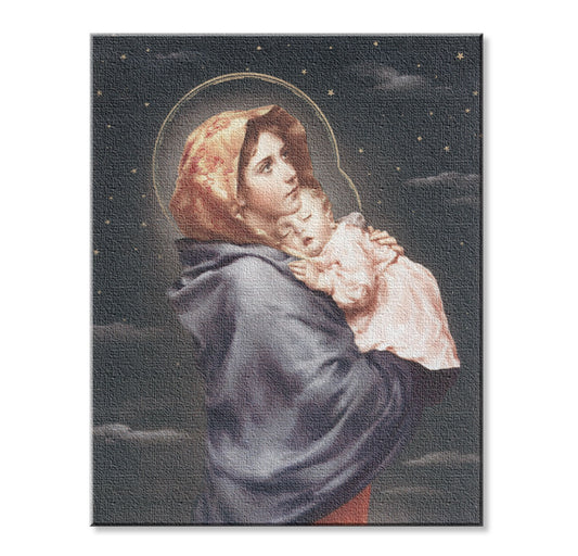 Madonna of the Street Canvas Print