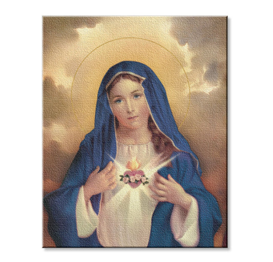 Immaculate Heart of Mary Canvas Print