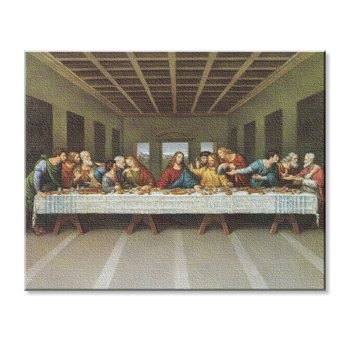 Last Supper Canvas Print – The Catholic Shop