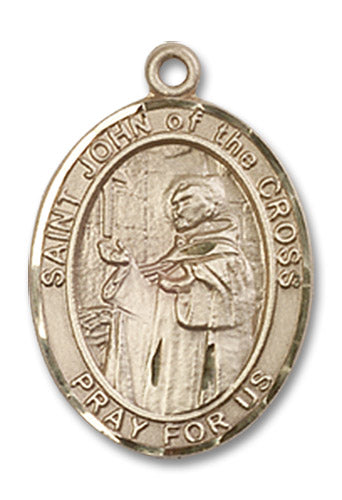 14kt Gold Saint John of the Cross Medal