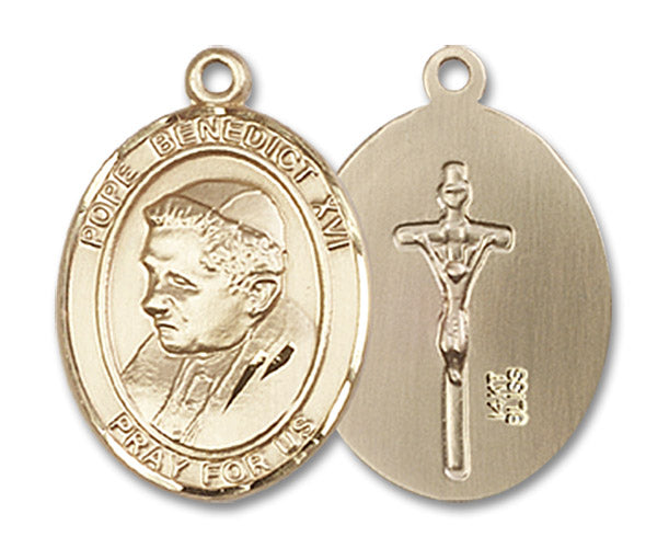 14kt Gold Pope Benedict XVI Medal