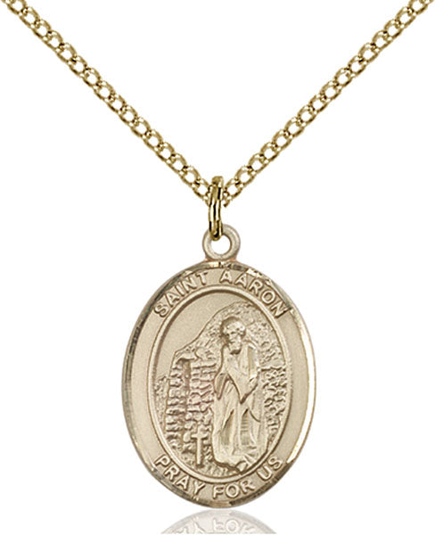 14kt Gold Filled Saint Aaron Pendant
