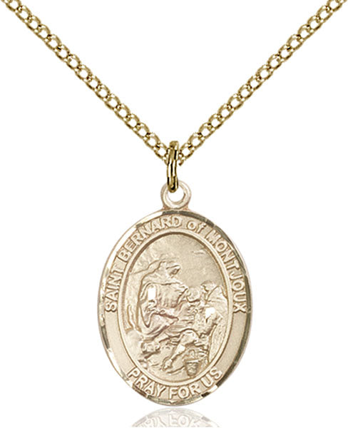 14kt Gold Filled Saint Bernard of Montjoux Pendant