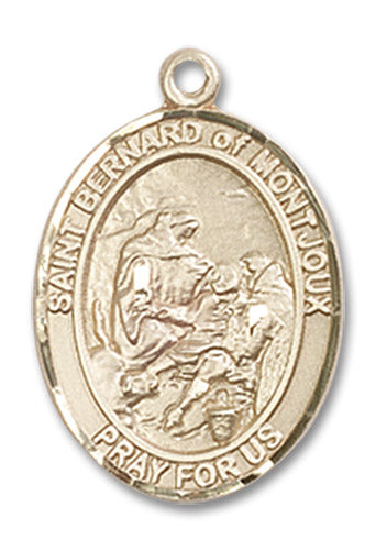 14kt Gold Saint Bernard of Montjoux Medal