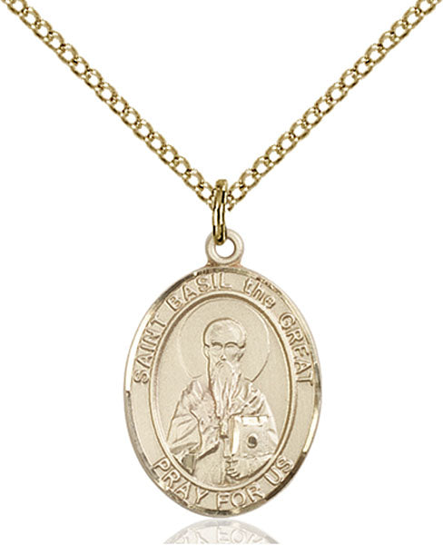 14kt Gold Filled Saint Basil the Great Pendant