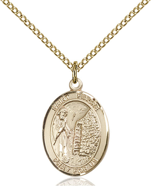 14kt Gold Filled Saint Fiacre Pendant
