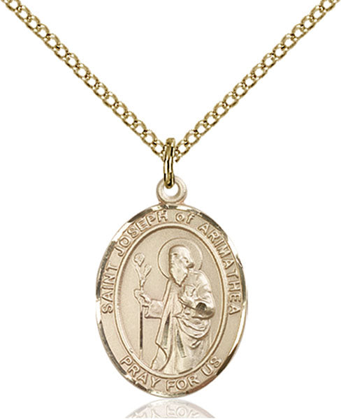 14kt Gold Filled Saint Joseph of Arimathea Pendant