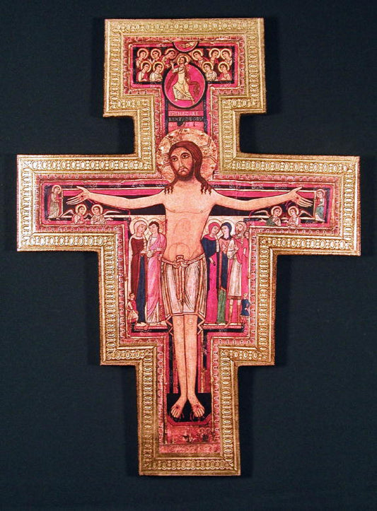 San Damiano Crucifix 17"