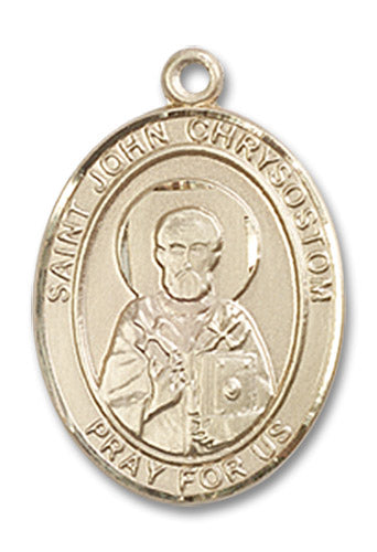 14kt Gold Saint John Chrysostom Medal